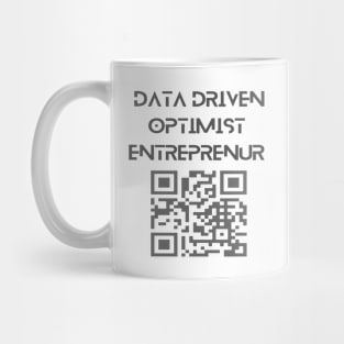 Data Driven Optimist Entreprenur Mug